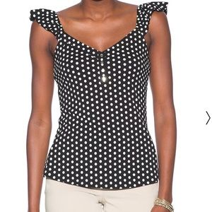 NWT WHBM Flutter-Detail Tank MEDIUM